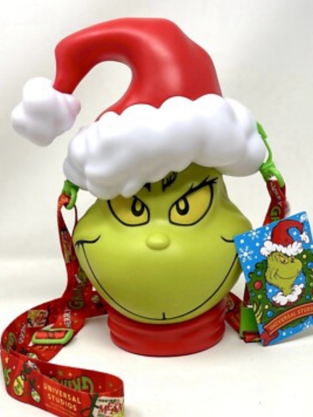 Dr. Seuss The Grinch Holiday Popcorn Bucket - Green & Red